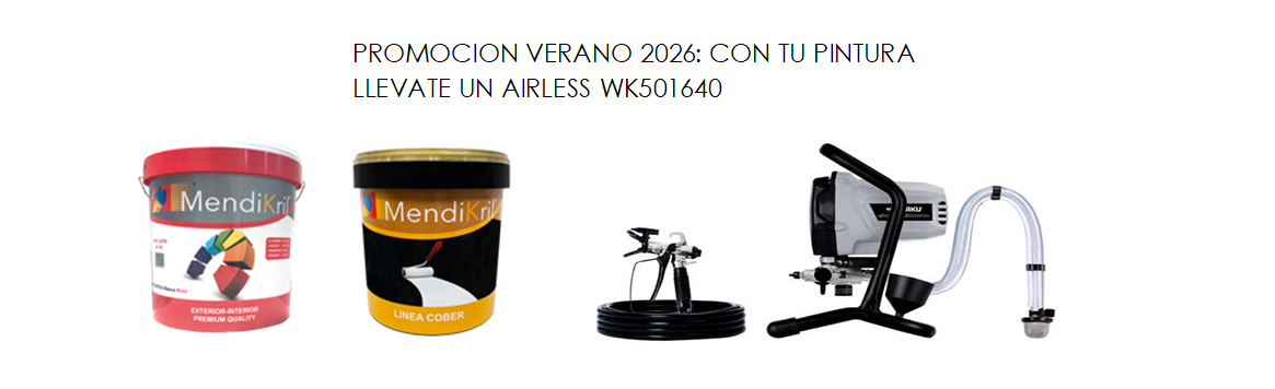 Con tu pintura tu airless gratis.